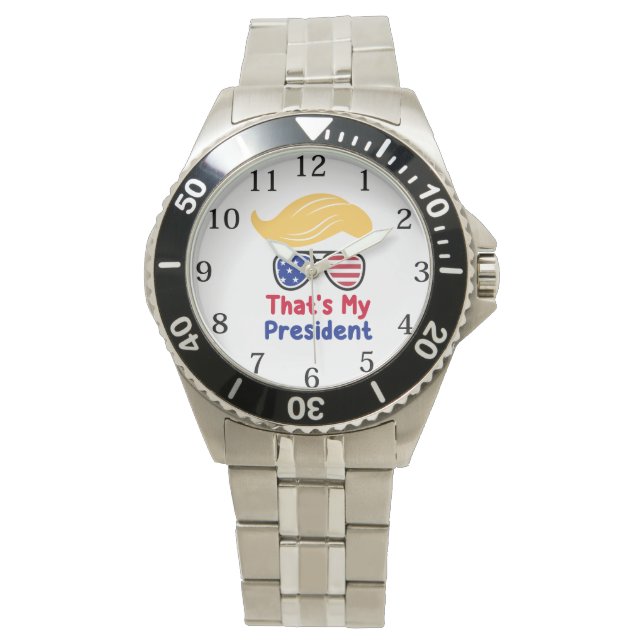 Reloj De Pulsera Trump 47 - Ese es mi presidente (Anverso)