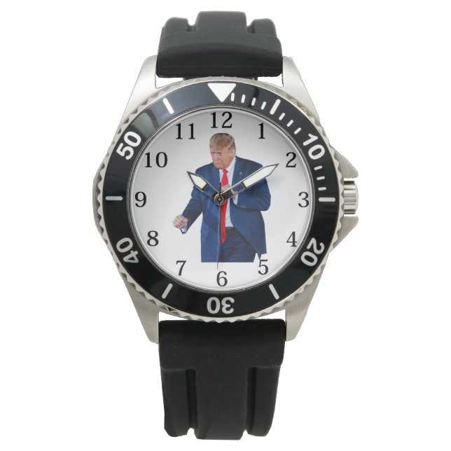 Reloj De Pulsera Trump Dance Funny (Anverso)