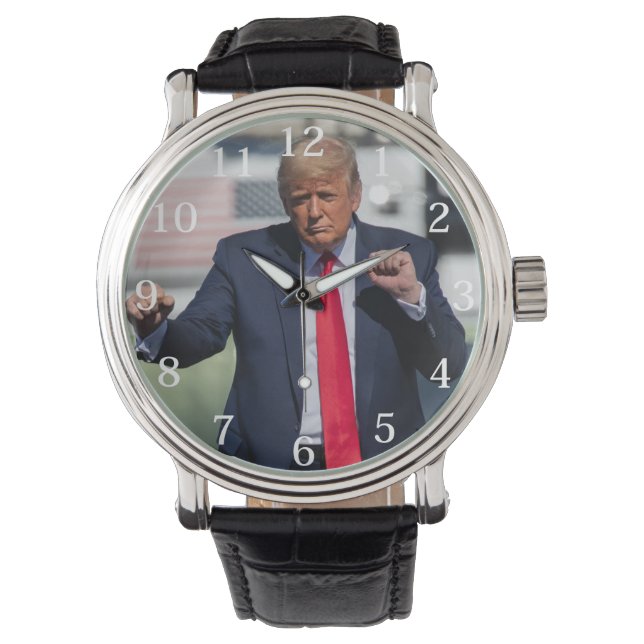 Reloj De Pulsera Trump Dance Funny (Anverso)