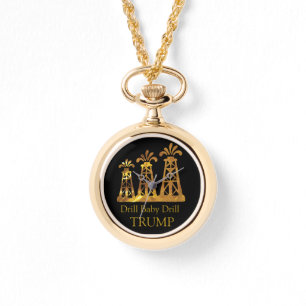 RELOJ DE PULSERA TRUMP DRILL BABY DRILL