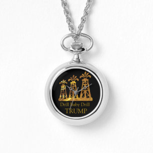 RELOJ DE PULSERA TRUMP DRILL BABY DRILL