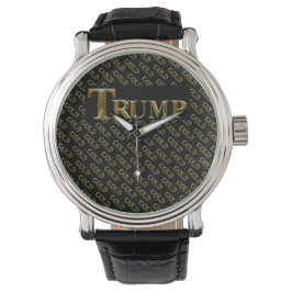RELOJ DE PULSERA TRUMP EE. UU.  ORO 