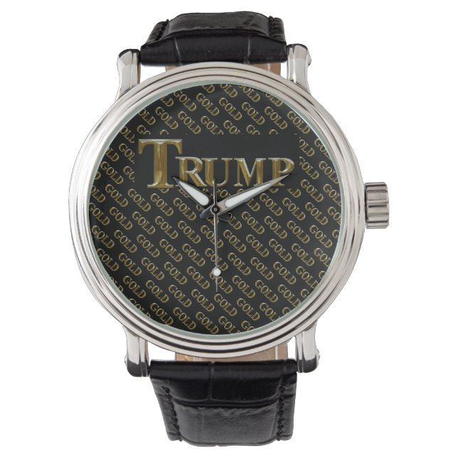 RELOJ DE PULSERA TRUMP EE. UU.  ORO  (Anverso)