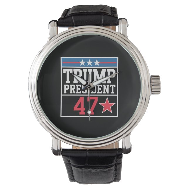 Reloj De Pulsera Trump gana las elecciones de 2024 (Anverso)