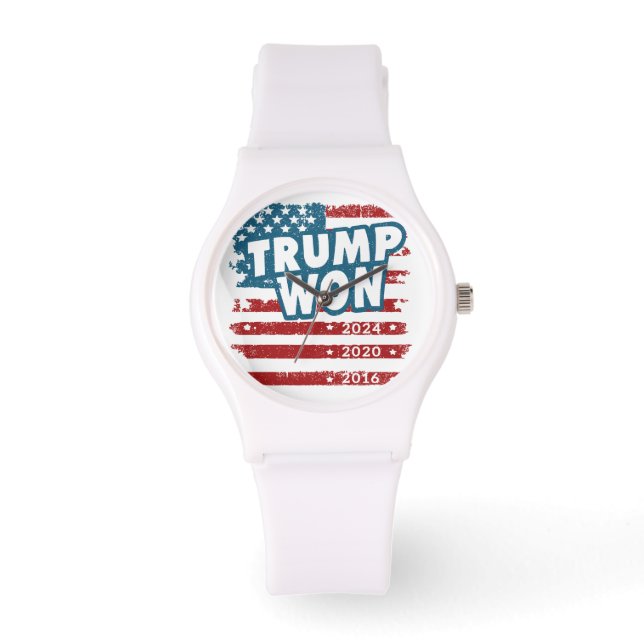 Reloj De Pulsera Trump ganó 2024 (Anverso)