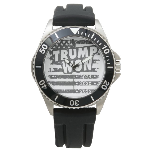 Reloj De Pulsera Trump ganó 2024 (Anverso)