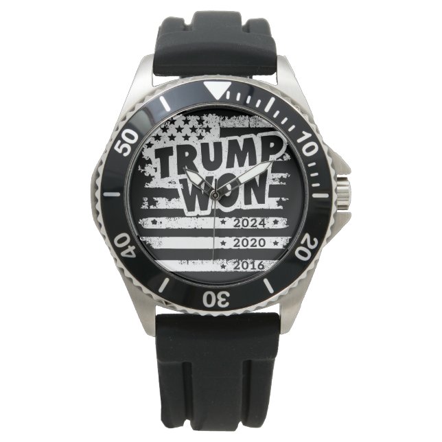 Reloj De Pulsera Trump ganó 2024 (Anverso)