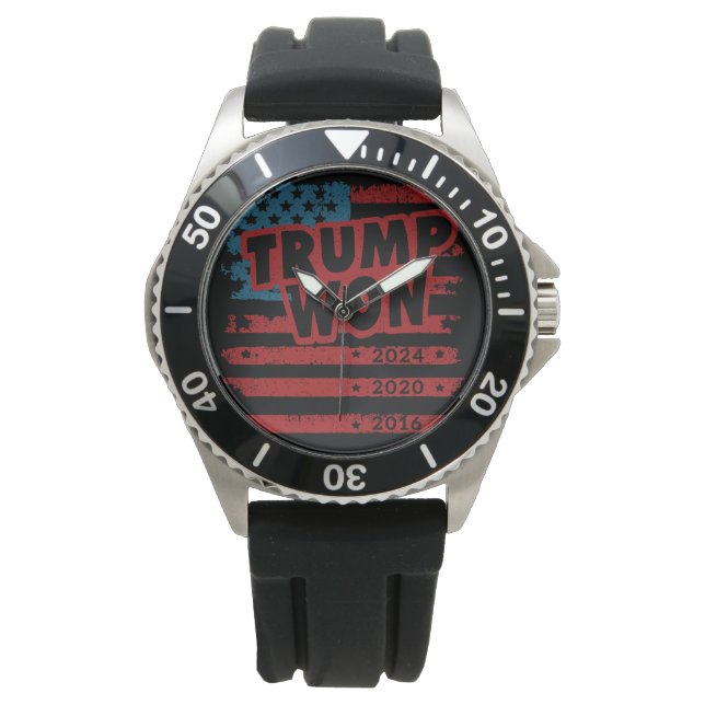 Reloj De Pulsera Trump ganó 2024 (Anverso)