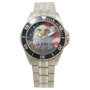 RELOJ DE PULSERA TRUMP GANÓ EL 2024