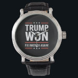 Reloj De Pulsera Trump ganó el premio MAGA Trump 2024 para arreglar<br><div class="desc">Trump ganó el premio MAGA Trump 2024 para arreglar nuevamente a Estados Unidos</div>