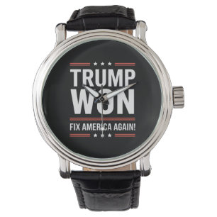Reloj De Pulsera Trump Ganó MAGA Trump Ganador 2024 Arregla América