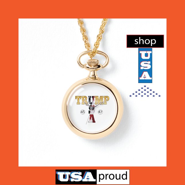 Reloj De Pulsera Trump Gold 💖 Presidencial 💕 USA 45 47 (Subido por el creador)
