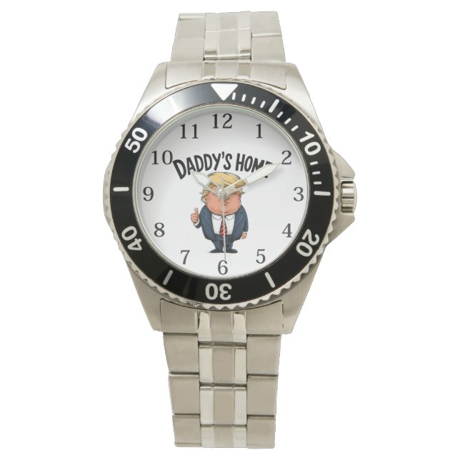 Reloj De Pulsera Trump le devuelve a Estados Unidos a casa de papá (Anverso)