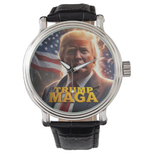 Reloj De Pulsera Trump MAGA