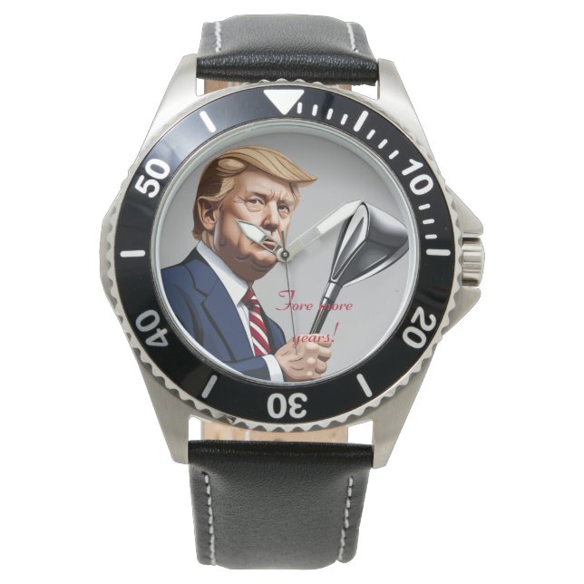 Reloj De Pulsera Trump: ¡Más años de grandeza! (Anverso)