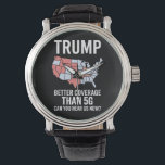 Reloj De Pulsera Trump mejor cobertura que 5G ¿Puedes escucharnos a<br><div class="desc">Trump mejor cobertura que 5G ¿Puedes escucharnos ahora política?</div>