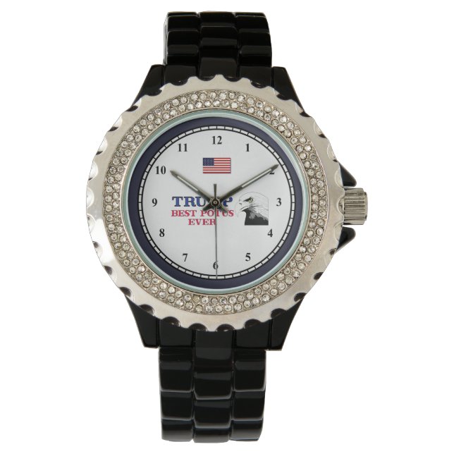 Reloj De Pulsera TRUMP Mejor POTUS (Anverso)
