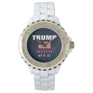 RELOJ DE PULSERA TRUMP MEJOR PRESIDENTE DE LA HISTORIA 45 & 47