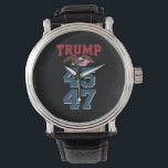 Reloj De Pulsera Trump Patriótico ganó las victorias 45 y 47<br><div class="desc">Trump,  el ganador de la victoria de Trump,  ganó 45 y 47</div>