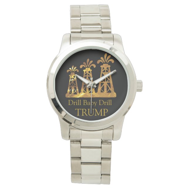 RELOJ DE PULSERA TRUMP PERFORACIÓN BEBÉ PERFORACIÓN  (Anverso)