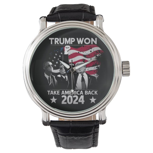 Reloj De Pulsera Trump recuperará a Estados Unidos en 2024 (Anverso)