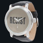 Reloj De Pulsera Trump se resiste a la protesta contra la política<br><div class="desc">Trump se resiste a la protesta contra la política</div>