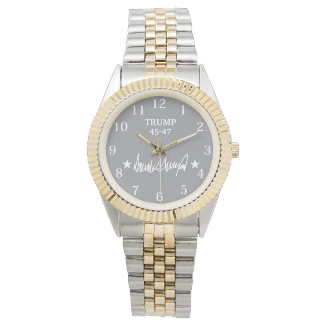 Reloj De Pulsera Trump Signature 45-47 (Anverso)