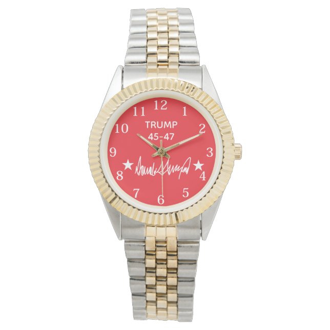 Reloj De Pulsera Trump Signature 45-47 (Anverso)