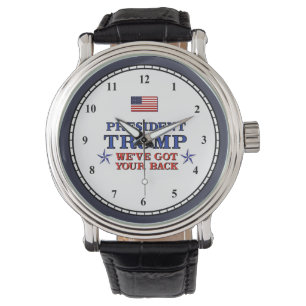 Reloj De Pulsera Trump tiene la espalda