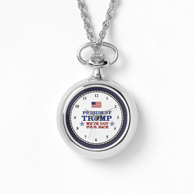 Reloj De Pulsera Trump tiene la espalda (Anverso)