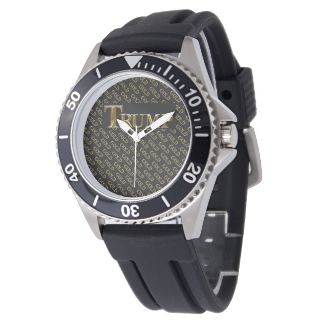 RELOJ DE PULSERA TRUMP USA  ORO  (Angular)