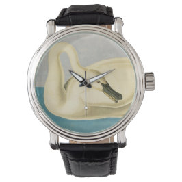 Reloj De Pulsera Trumpeter Swan de John James Audubon, ave vintage