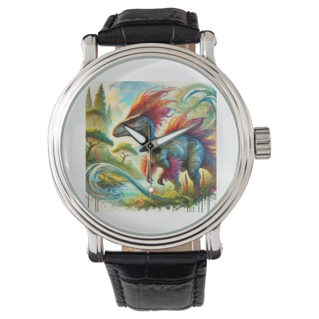 Reloj De Pulsera Tsintaosaurus in Harmony 290824AREF144 - Watercolo (Anverso)
