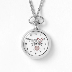 Reloj De Pulsera Tu corazón es mi brújula