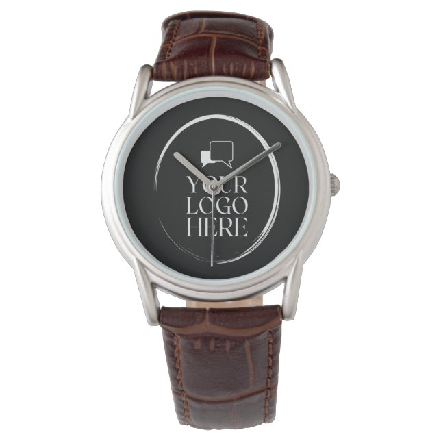 Reloj De Pulsera Tu Logo Aquí Moderno (Anverso)