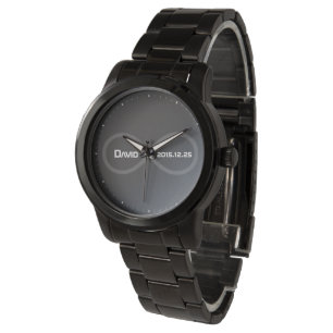 Reloj De Pulsera Tu nombre   Regalos Geek Infinity