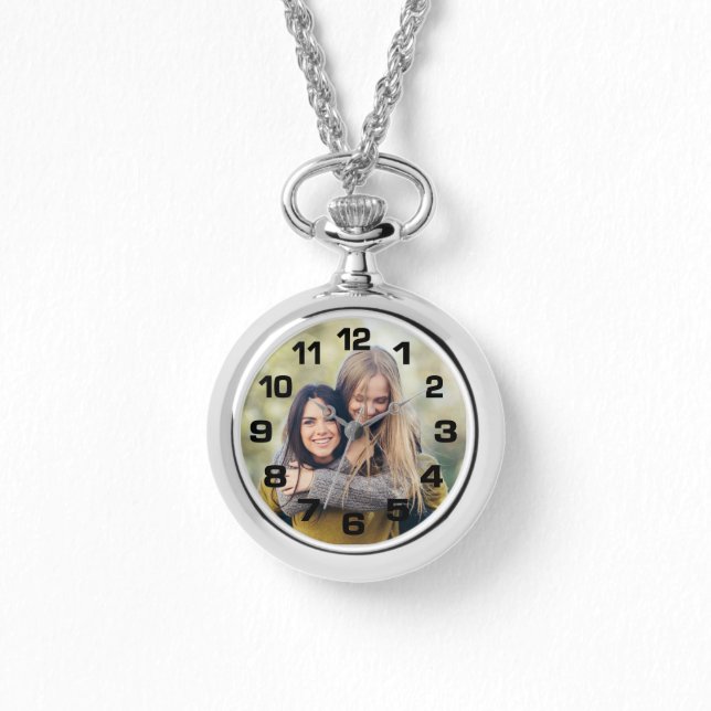 Reloj De Pulsera TU personalizado de FOTOS mira (Anverso)