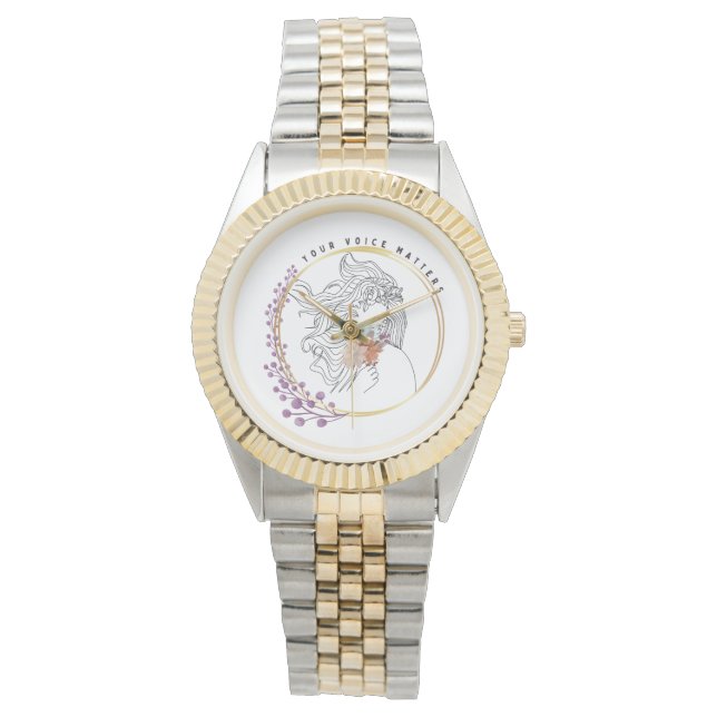 Reloj De Pulsera Tu voz importa (Anverso)