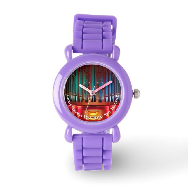 Reloj De Pulsera Tuberías de órganos multicolores (Anverso)