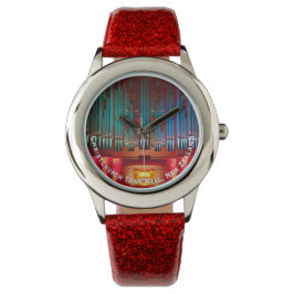 Reloj De Pulsera Tuberías de órganos multicolores