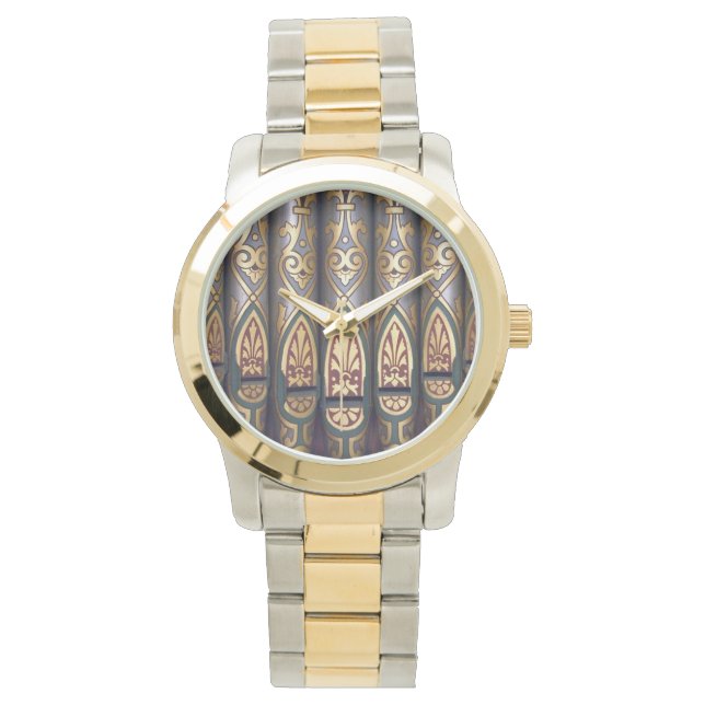 Reloj De Pulsera Tuberías de órganos pintadas (Anverso)