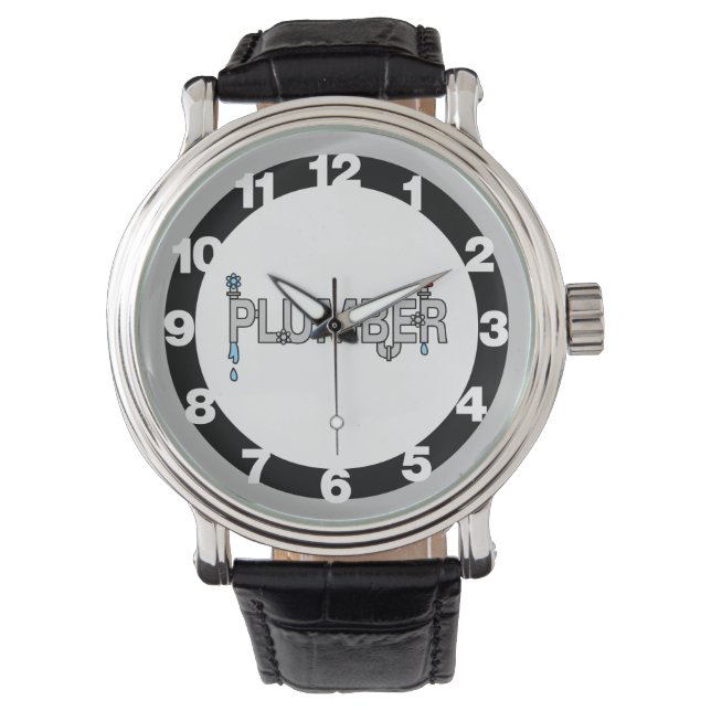 Reloj De Pulsera Tuberías de plomo (Anverso)