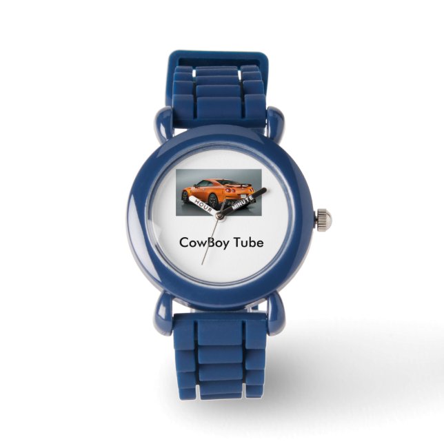 Reloj De Pulsera Tubo de CowBoy Wachers (Anverso)