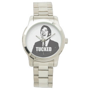 Reloj De Pulsera Tucker Carlson meme conservador agazapado MAGA