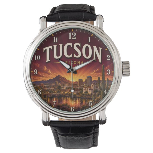 Reloj De Pulsera Tucson Arizona (Anverso)
