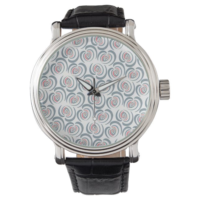 Reloj De Pulsera Tulip azul (Anverso)