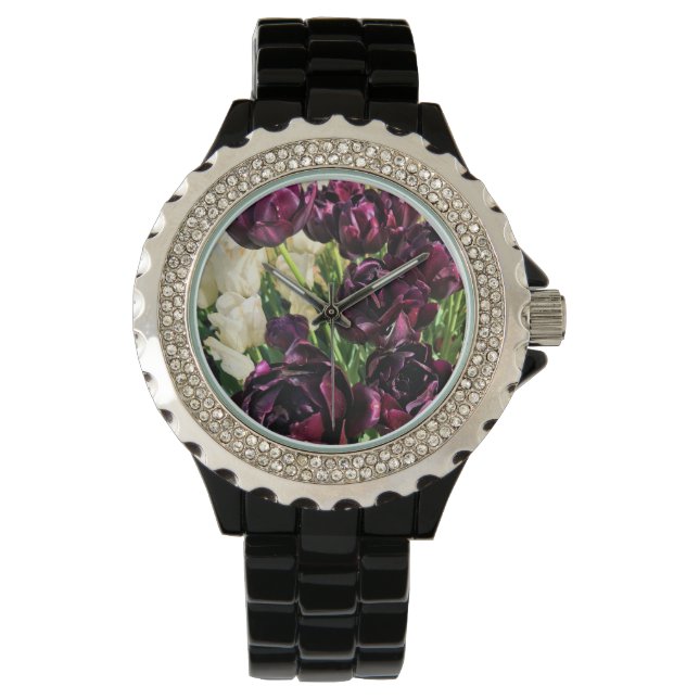 Reloj De Pulsera Tulipanes Héroes Negros, Oregón (Anverso)