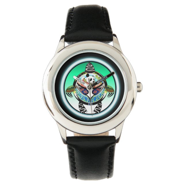 Reloj De Pulsera Turtle Panda (Anverso)