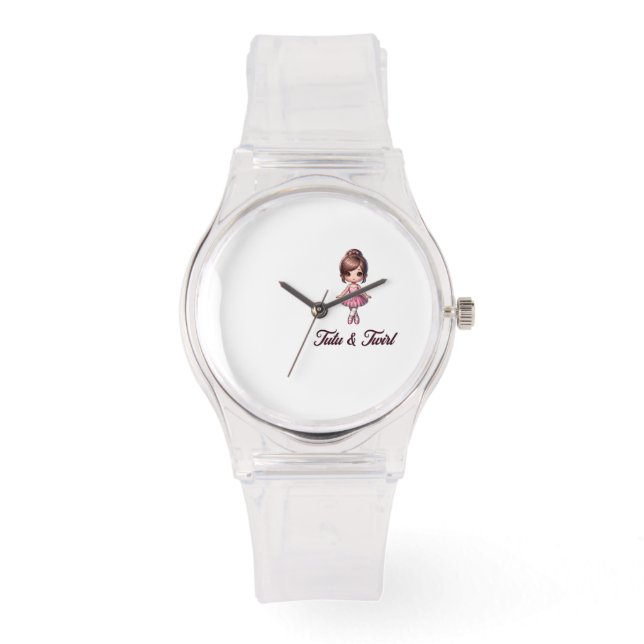 Reloj De Pulsera Tutu y Twirl (Anverso)