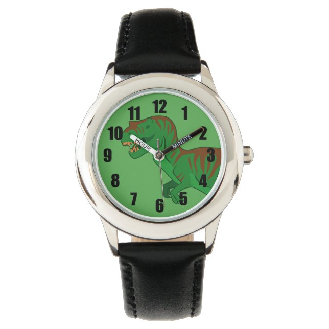 Reloj De Pulsera Tyrannosauro (Anverso)